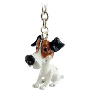 3713 Little Paws Jack Russell Key Ring