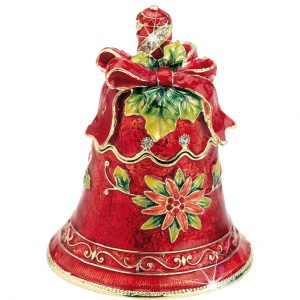 6027 Craycombe Trinkets Red Christmas Bell