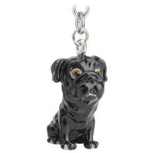 LP Charm Pug Blk No WM