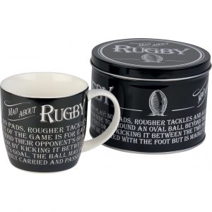 8815 The Ultimate Gift For Man Mug In Tin Rugby