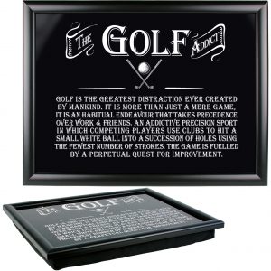 8821 The Ultimate Gift For Man Lap Tray Golf