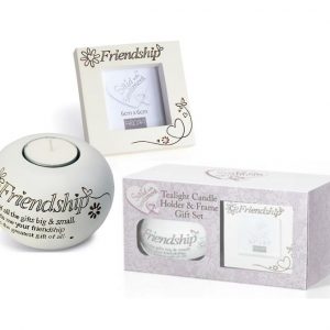 Said with Sentiment Tea Light Holder & Frame Gift Sets