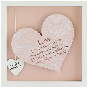 Said with Sentiment Heart Frames
