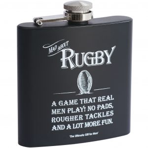 UGFM Hip Flask Rugby B2B