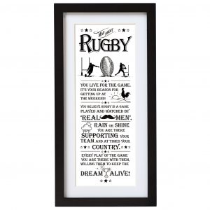 UGFM Wall Art Rugby B2B