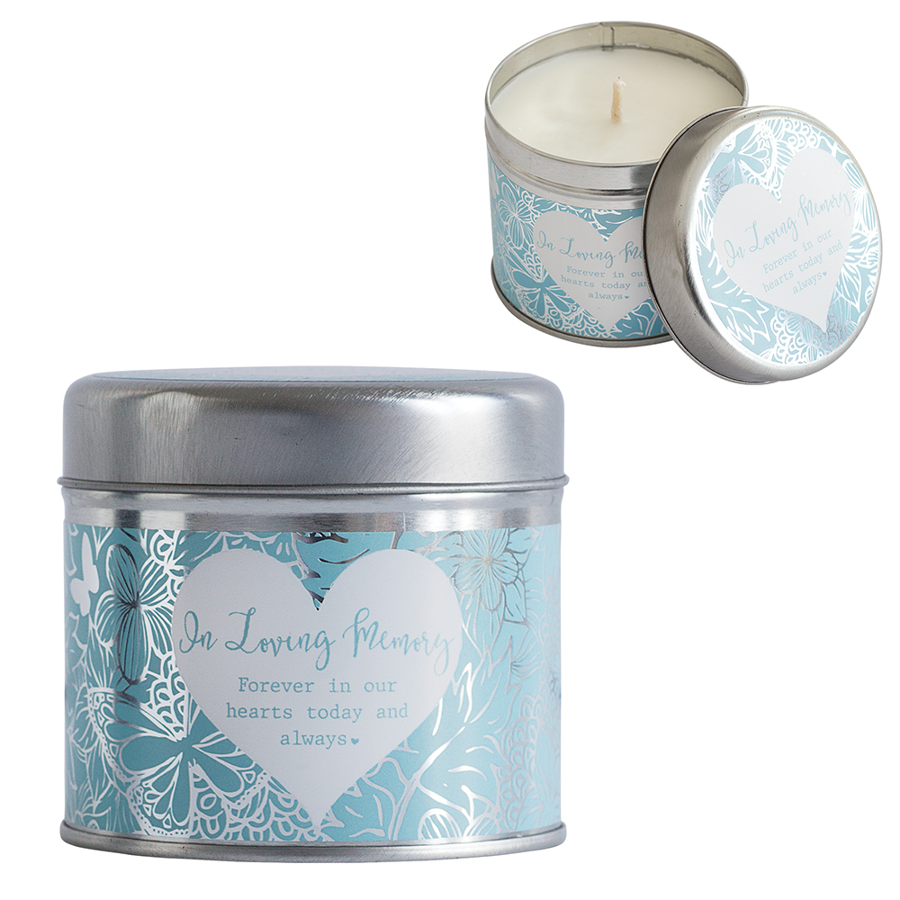 Candela In Latta 'Daughter' - Said With Sentiment, Profumo Di Lino, Cera Di Soia, Regalo - 3