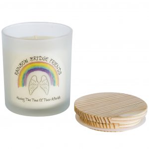 Rainbow Bridge Friends Candles