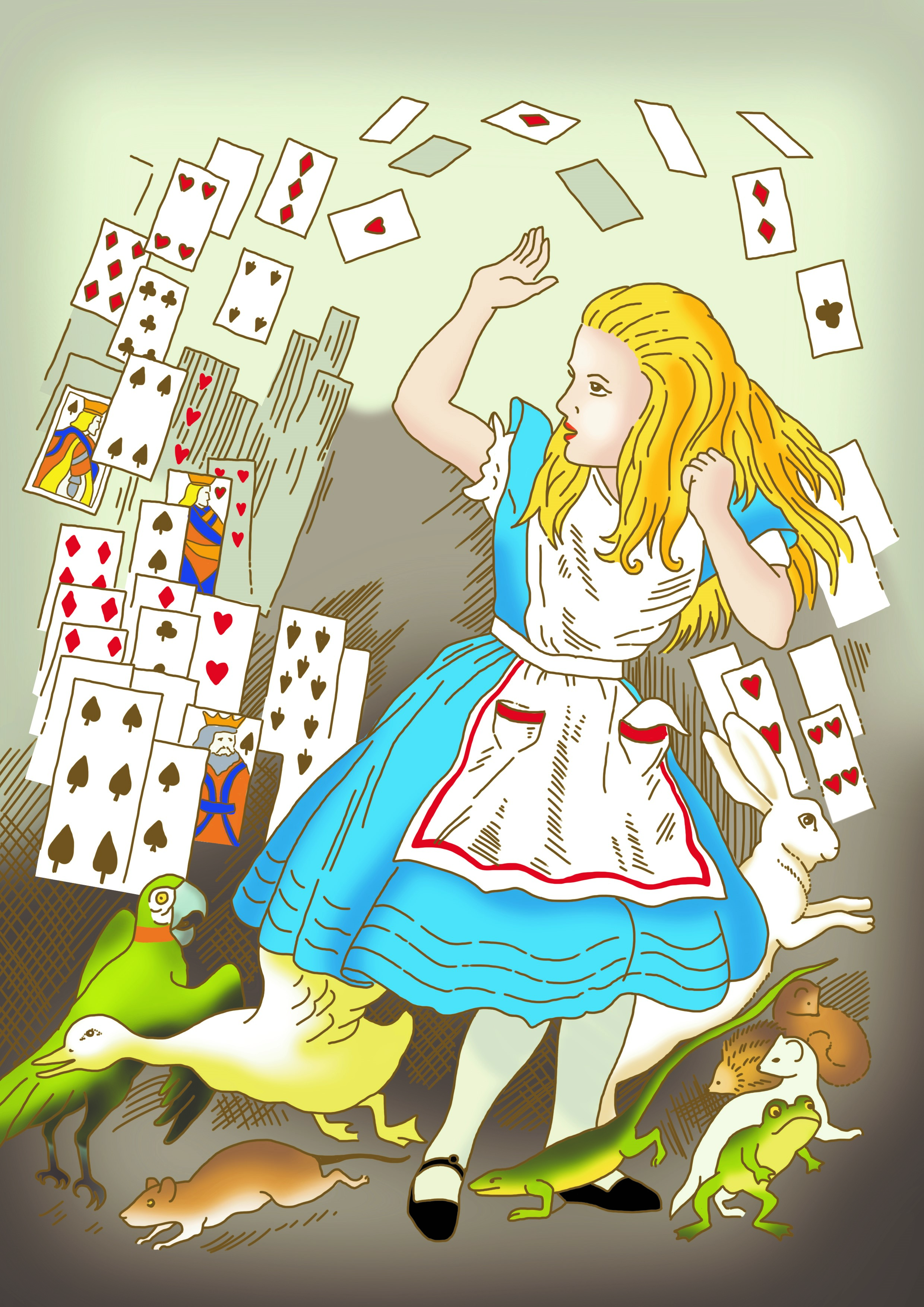 Alice in Wonderland Tiles
