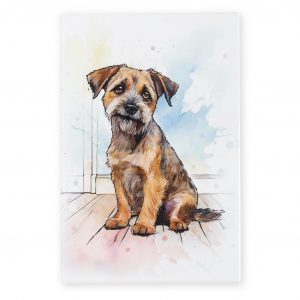 Border Terrier Tile Front B2B