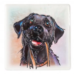 Magnet Black Labrador 25 B2B