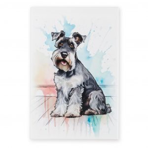 Schnauzer Tile Front B2B