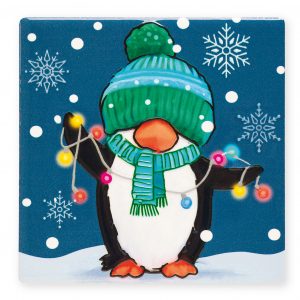 B2B Coaster Christmas Penguin