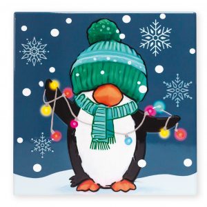 B2B Trivet Christmas Penguin