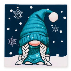 B2B Trivet Mrs Christmas Gonk