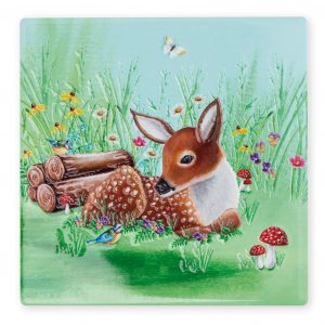 Deer & Logs Coaster B2B