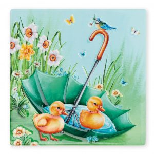 Ducklings & Umbrella Coaster B2B