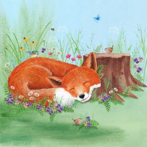 Fox Dozing