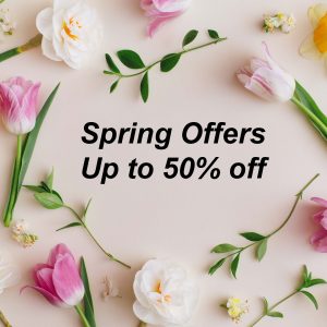 Spring Offers Up to 50% Off